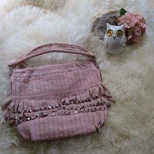 Amerileather Pink Kylie Handbag/Shoulder Bag